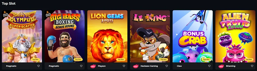 Jeux de casino Boomerang