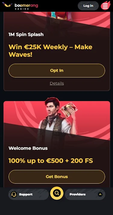 Boomerang Casino Online